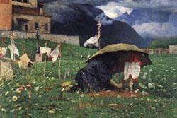 Luigi Nono First Rain china oil painting image